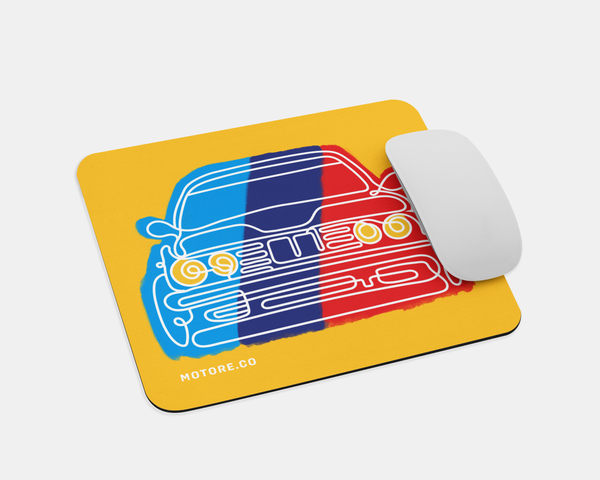 E30 Line Art Mouse pad